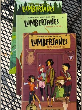 Lumberjanes vols. 1, 2 and 3